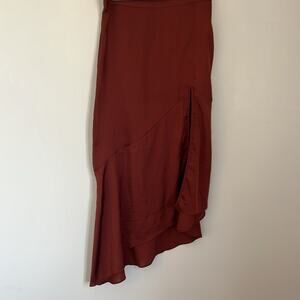 Free People satin bias cut skirt. Size S (?)
